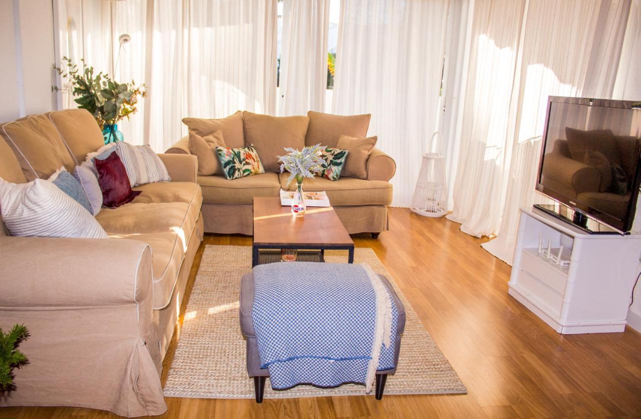 Benalgolf Lovely Apartment In Benalmadena With Sea Views, Excellent Wifi Connection, Private Backyard With Bbq ภายนอก รูปภาพ