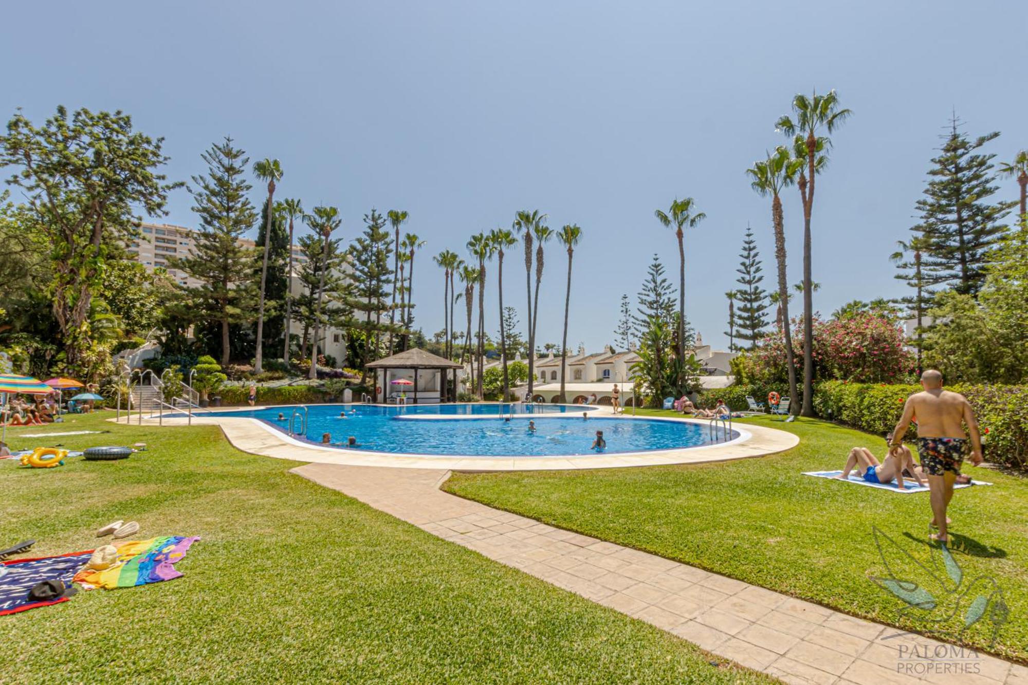 Benalgolf Lovely Apartment In Benalmadena With Sea Views, Excellent Wifi Connection, Private Backyard With Bbq ภายนอก รูปภาพ
